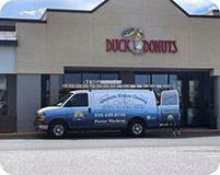 Duck Donuts commercial pressure washing obx