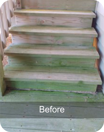 obx steps after power wash 10