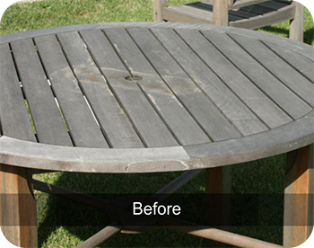 tabel after powerwash outer banks