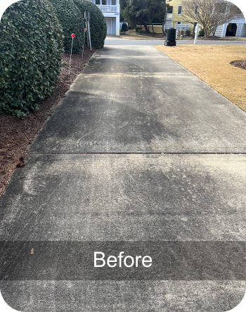 Before surface cleaning Manteo nc outer banks