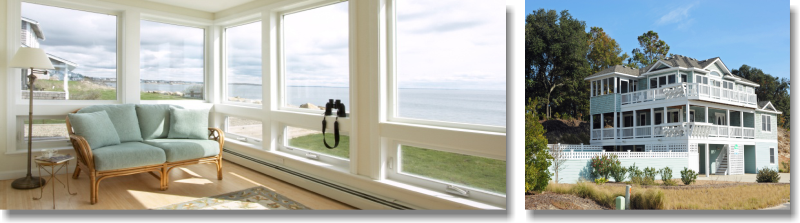 Outer Banks Pressure Washing upper windows